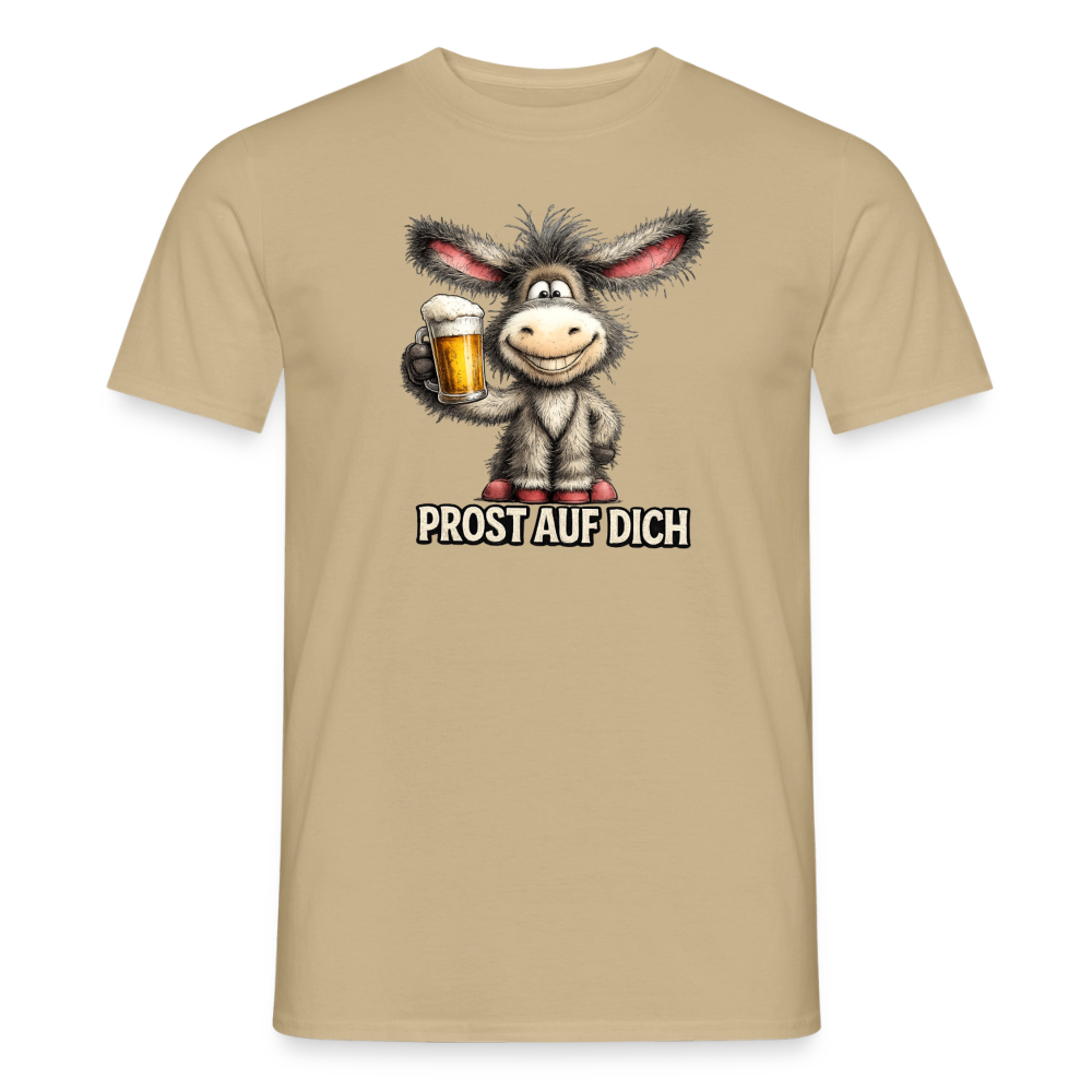 SSW2877Esel Prost auf dich - Sandbeige