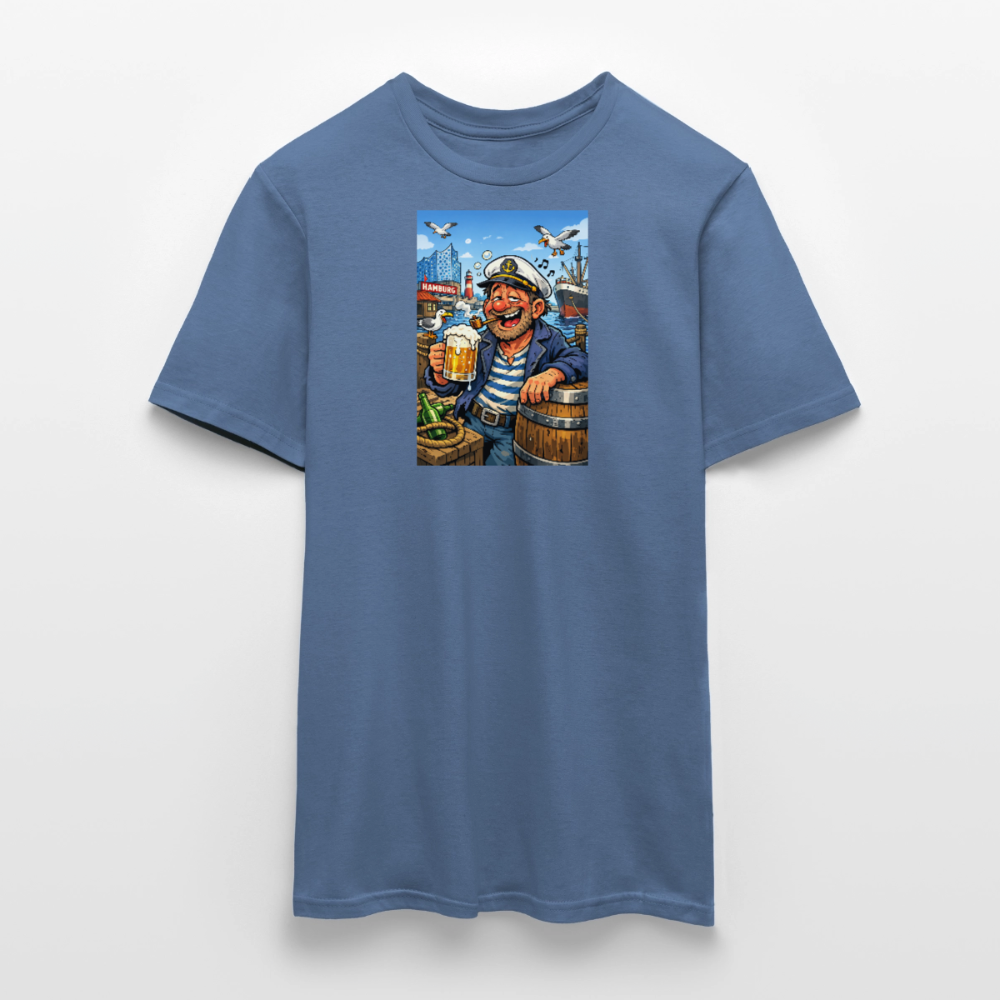 SSW2723 Seemann Hamburg Bier - Taubenblau 