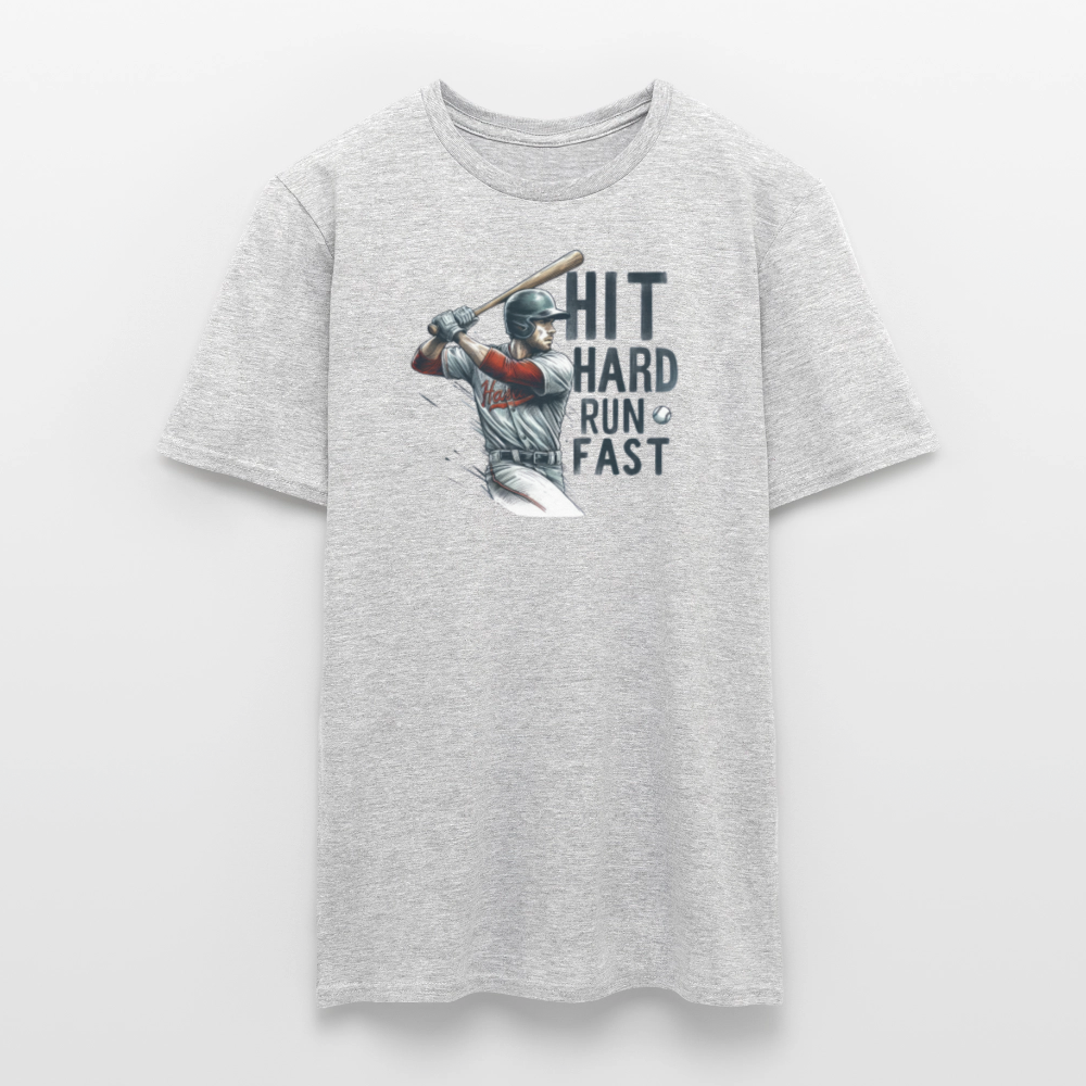 SSW2583 Baseball Hit - Grau meliert