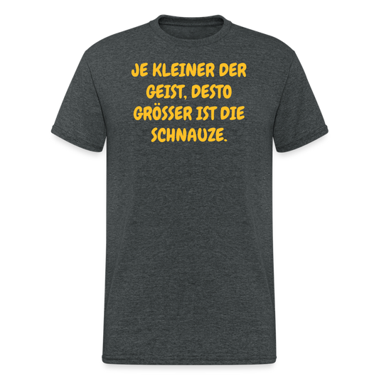 SSW2310JE KLEINER DER GEIST, DESTO GRÖSSER IST DIE SCHNAUZE. - Dunkelgrau meliert