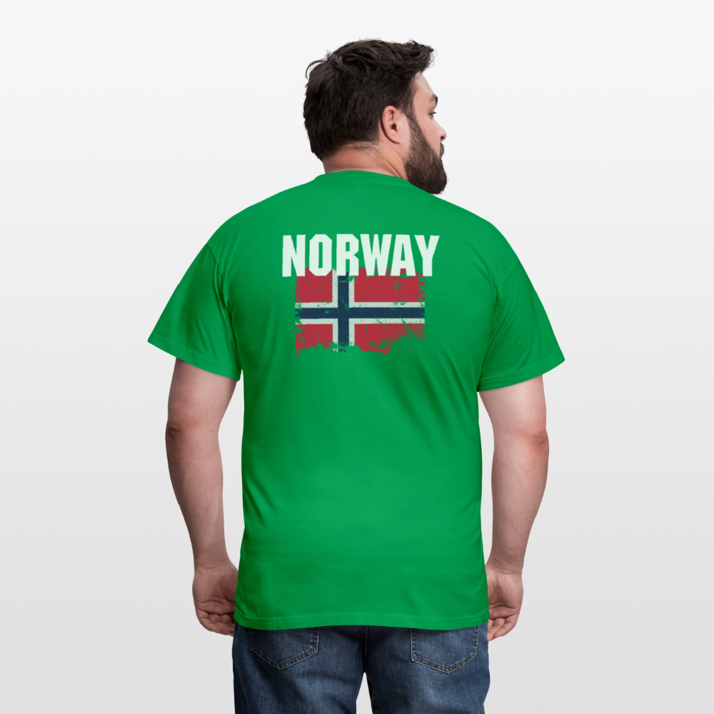 SSW2523 Flag of Norway - Kelly Green