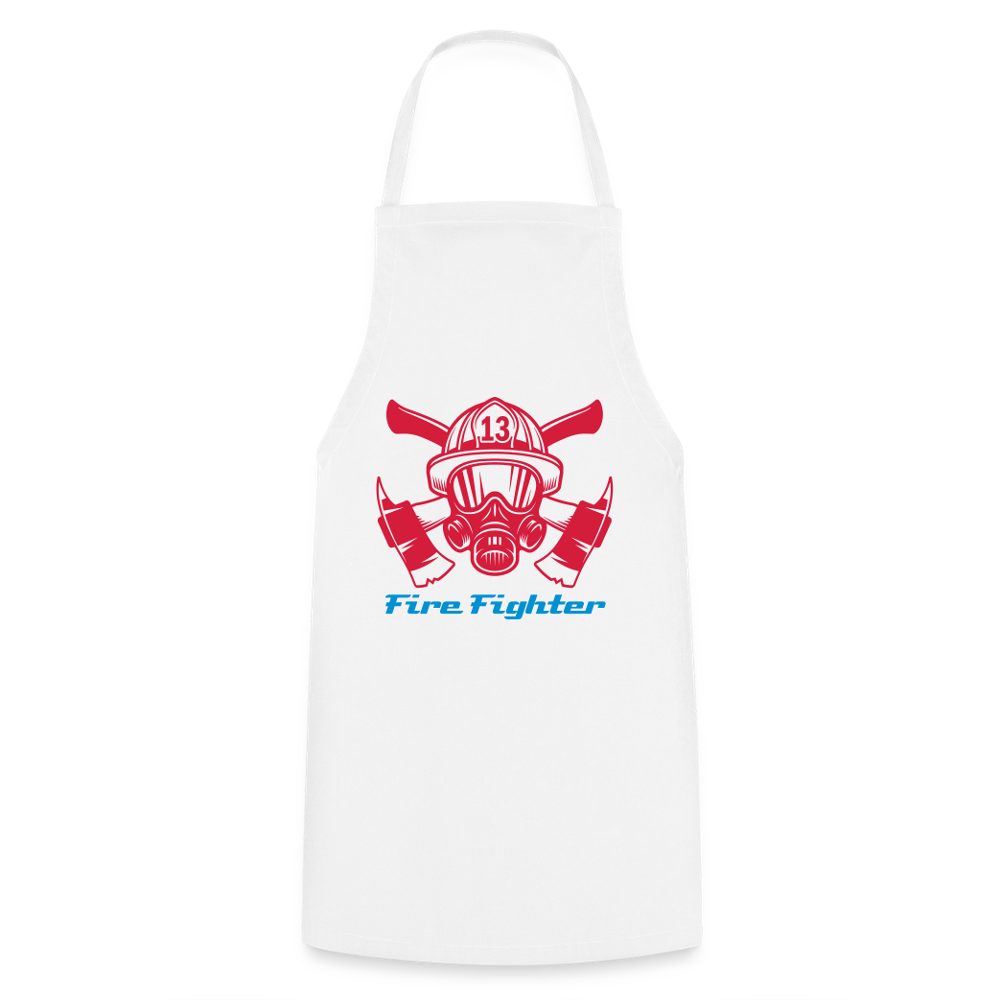 SSW2600 Fire Fighter Kochschürze - Weiß