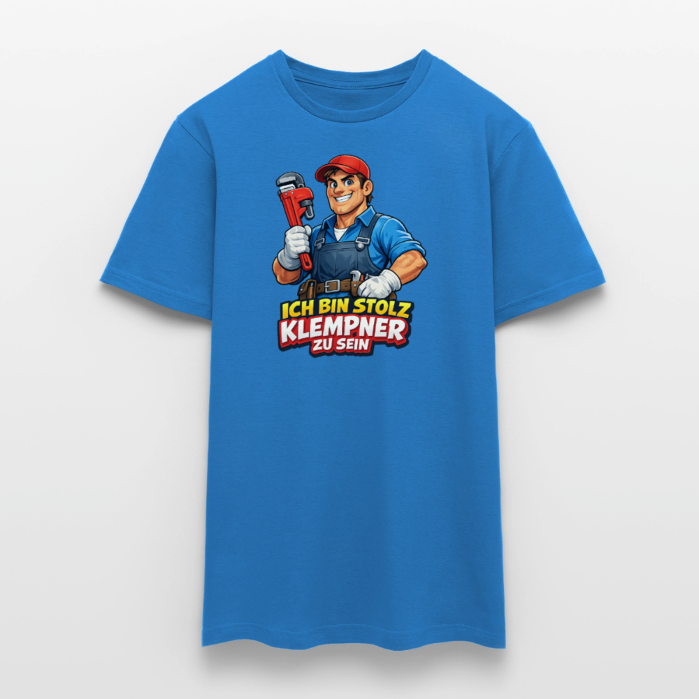 SSW2824 ICH BIN STOLZ KLEMPNER ZU SEIN - Royalblau