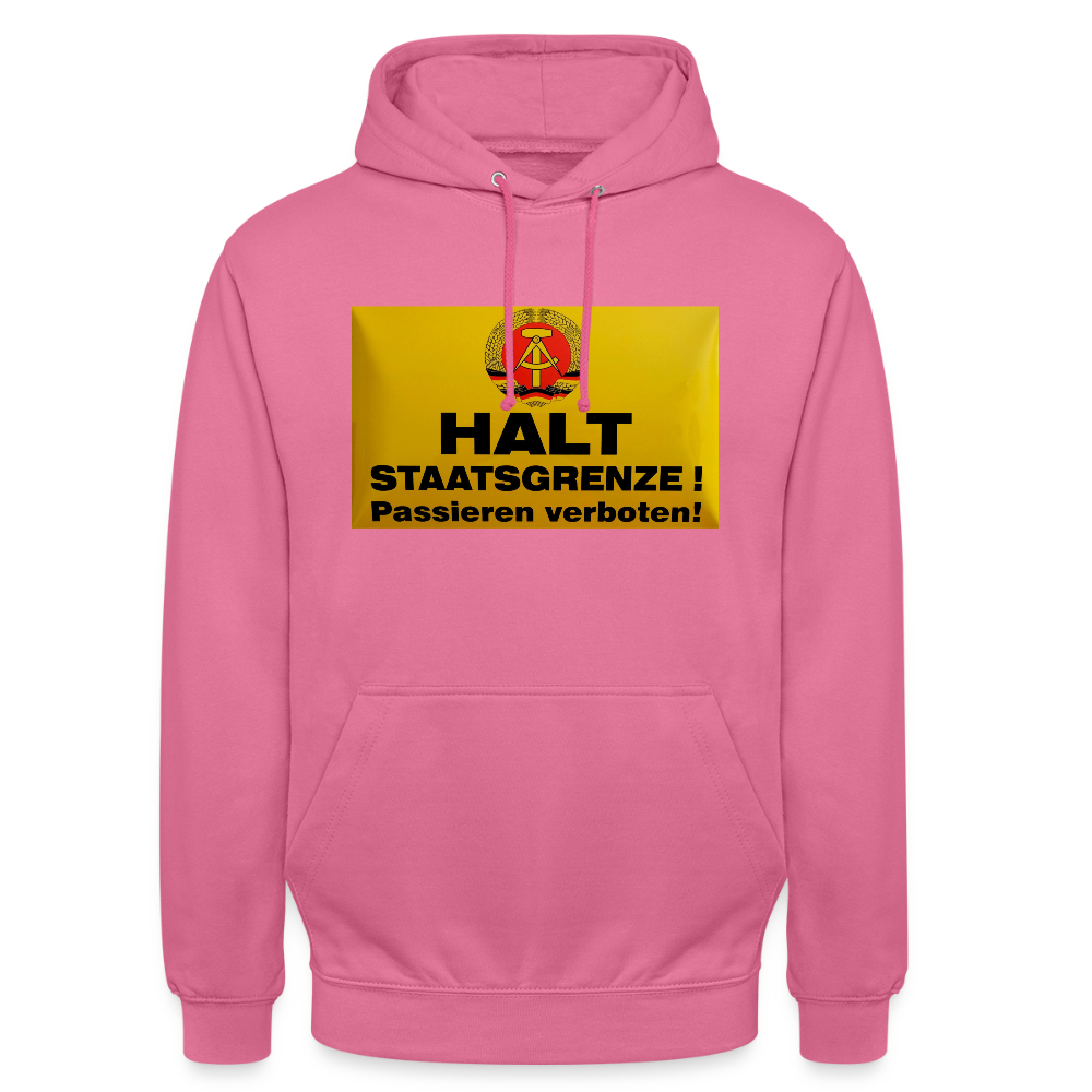 OSSI19 Hoodie HALT STAATSGRENZE - Pink