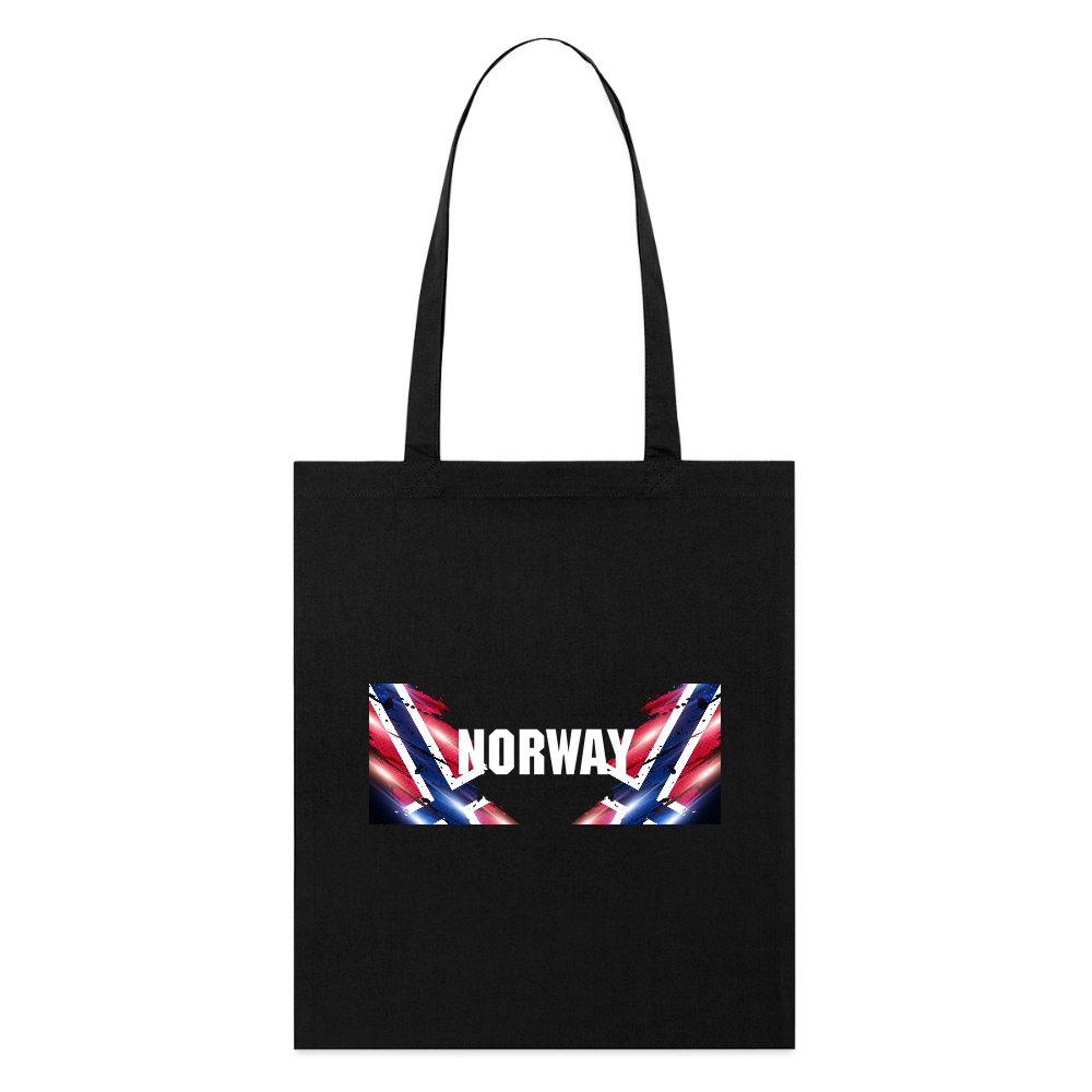 SSW2529 Stofftasche Flag of Norway - Schwarz