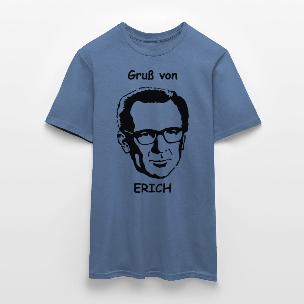 OSSI10 Gruß von  ERICH - Taubenblau 