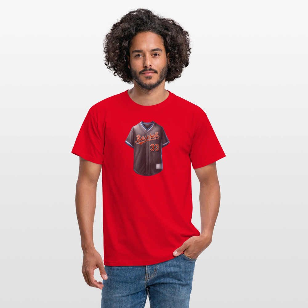 SSW2580Baseball Trikot - Rot
