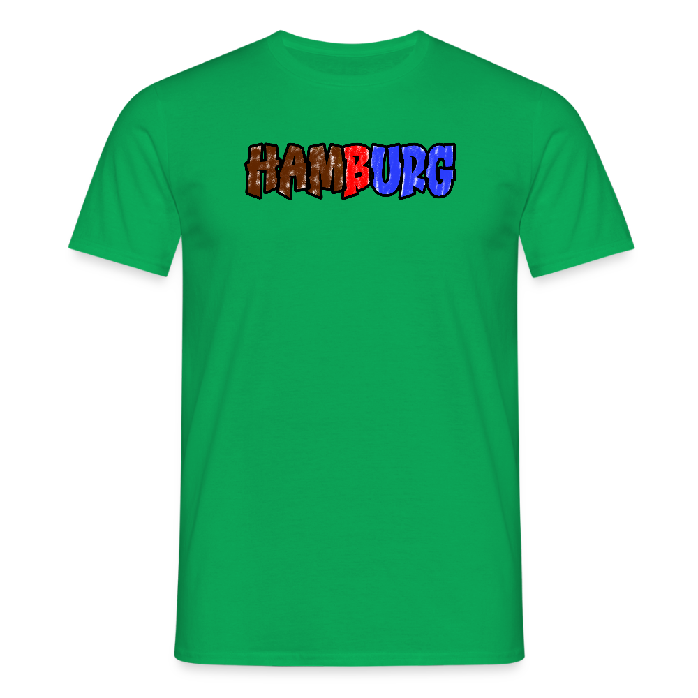 SSW2679Hamburg Braun rot Blau - Kelly Green