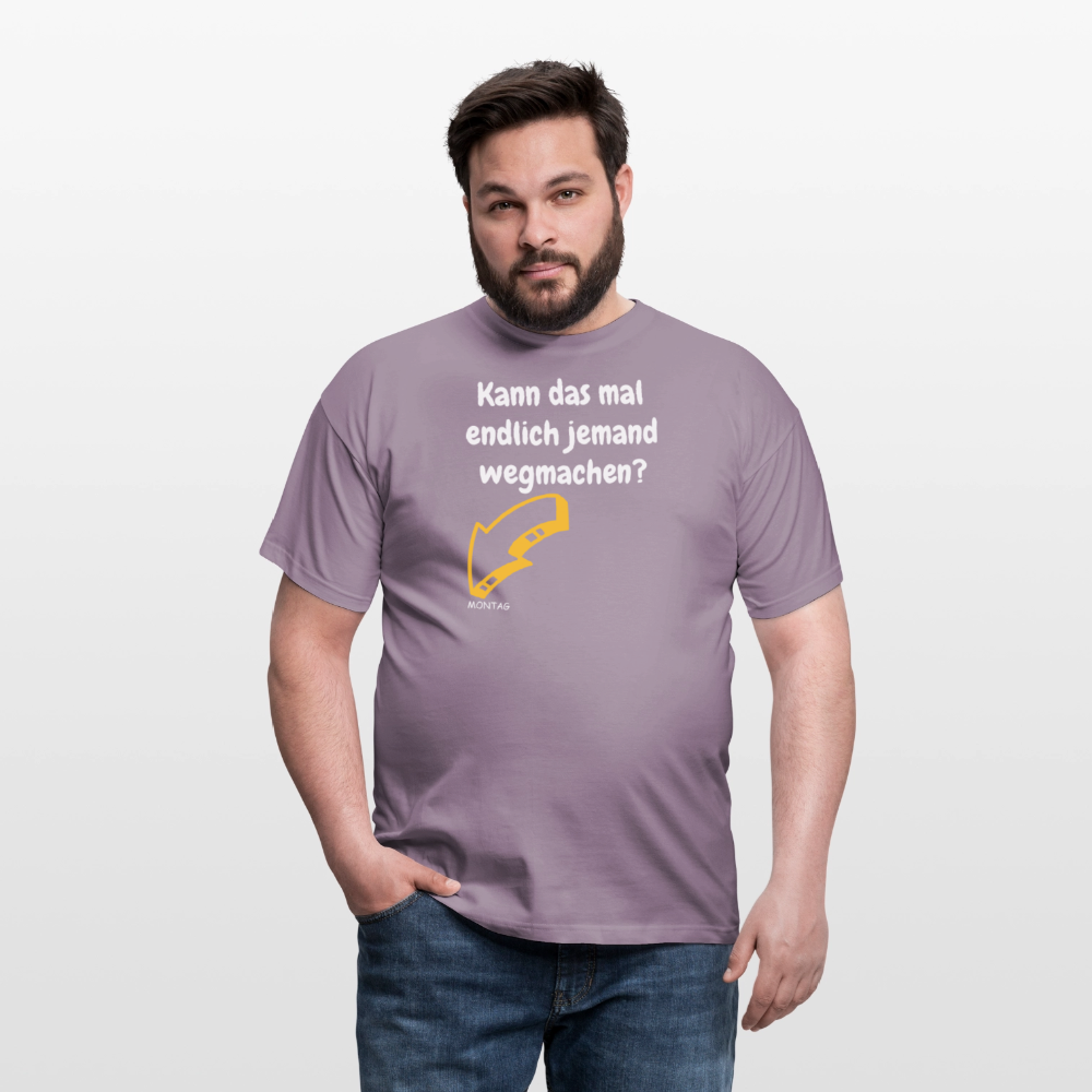 SSW2675Kann das mal endlich jemand wegmachen? - Lilagrau 