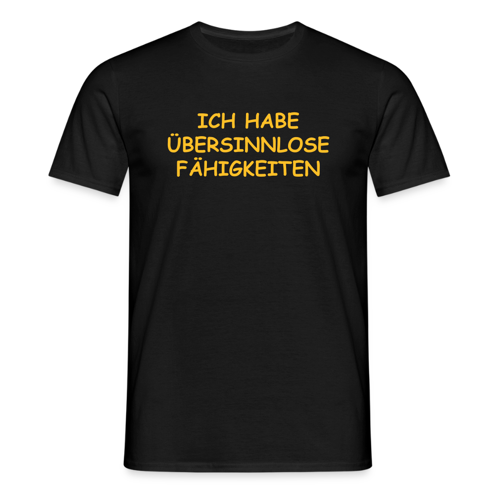 SSW2494ICH HABE ÜBERSINNLOSE FÄHIGKEITEN - Schwarz