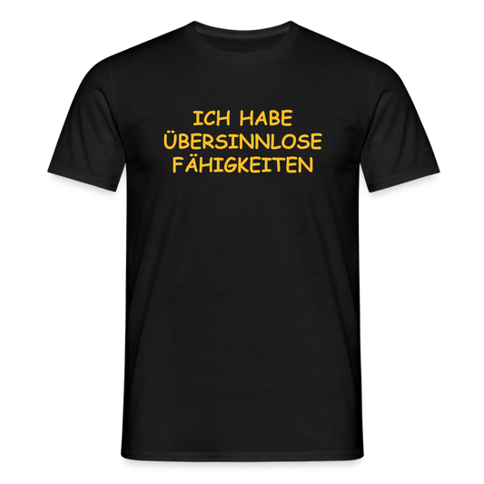 SSW2494ICH HABE ÜBERSINNLOSE FÄHIGKEITEN - Schwarz