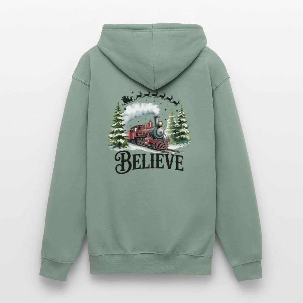 SSW2610 Weihnachten Eisenbahn - Graugrün