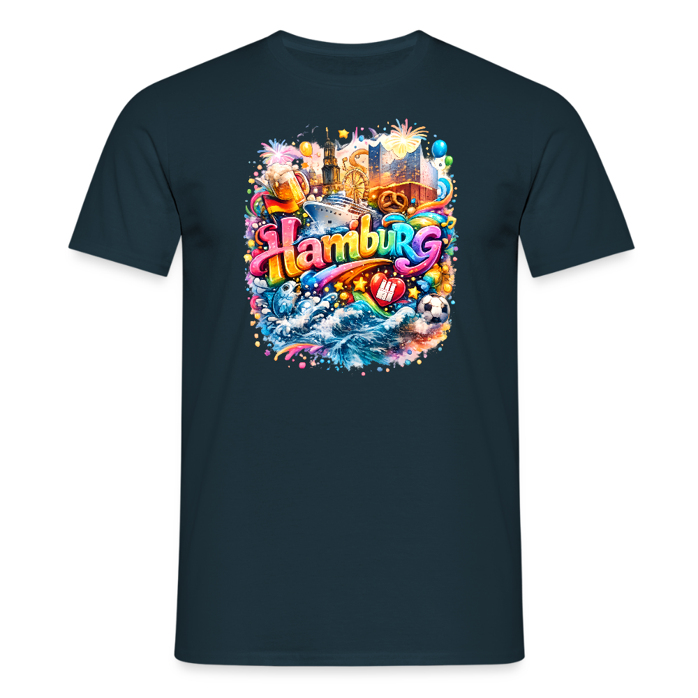 SSW2680Hamburg Verrückt und Bunt2 - Navy