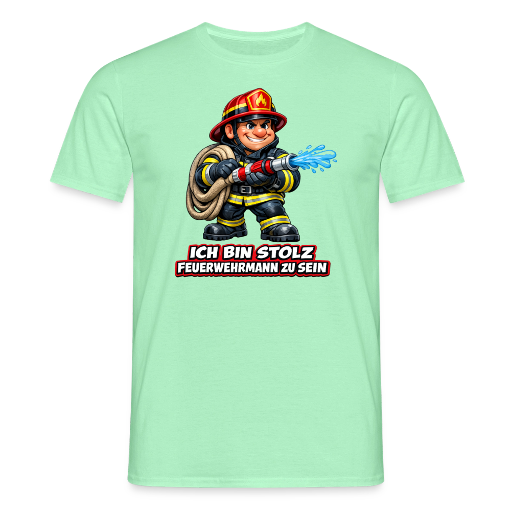 SSW2822 ICH BIN STOLZ FEUERWEHRMANN ZU SEIN - Mintgrün