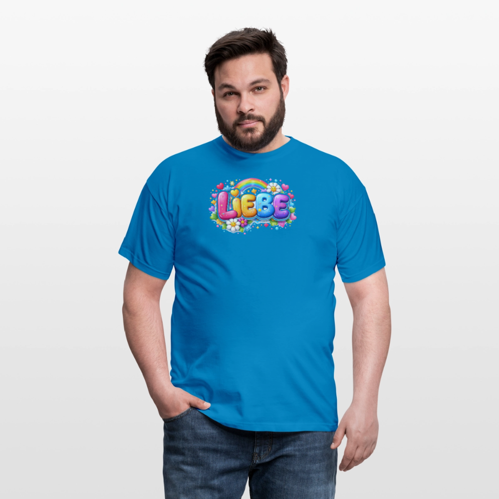 SSW2708Liebe Regenbogen - Royalblau