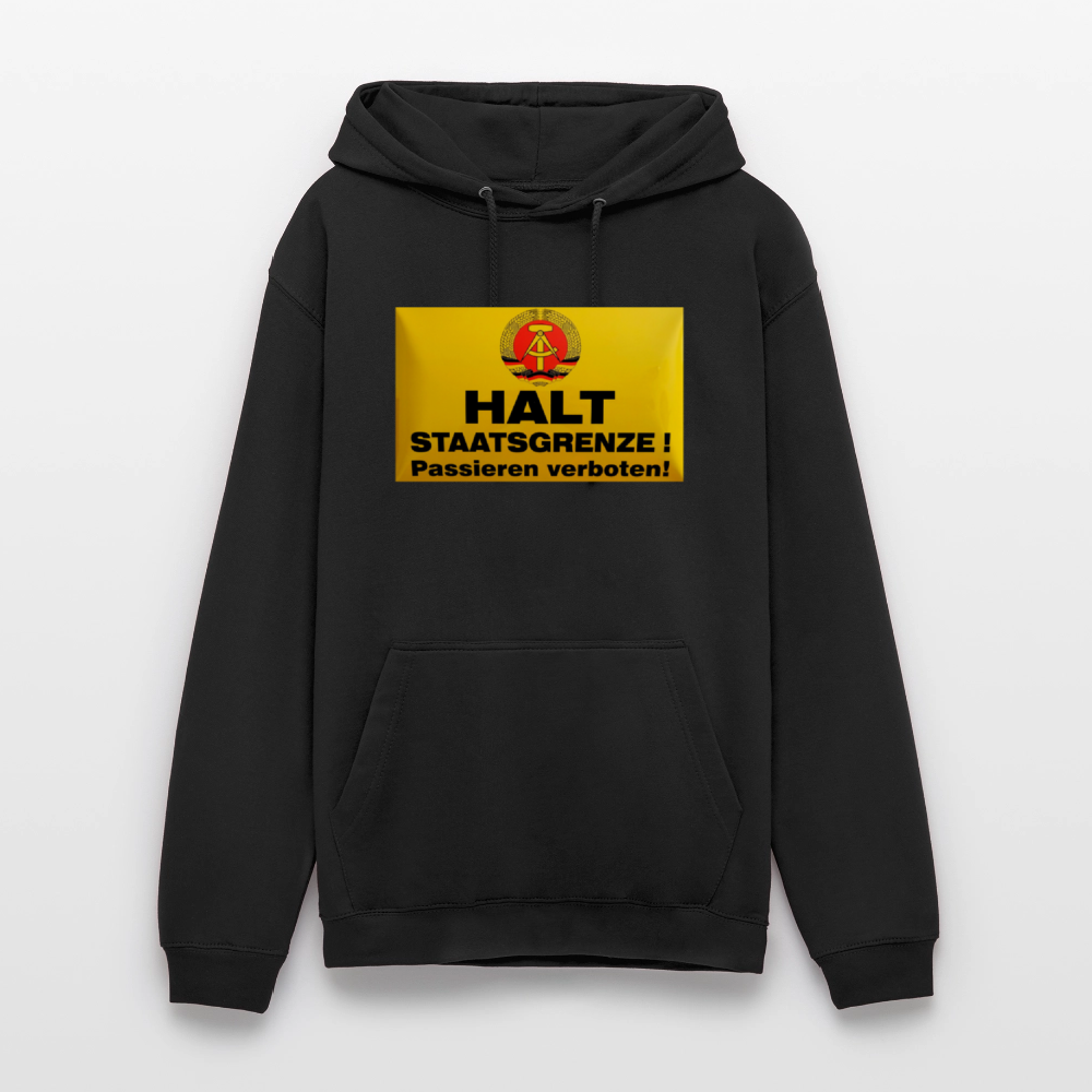 OSSI19 Hoodie HALT STAATSGRENZE - Schwarz