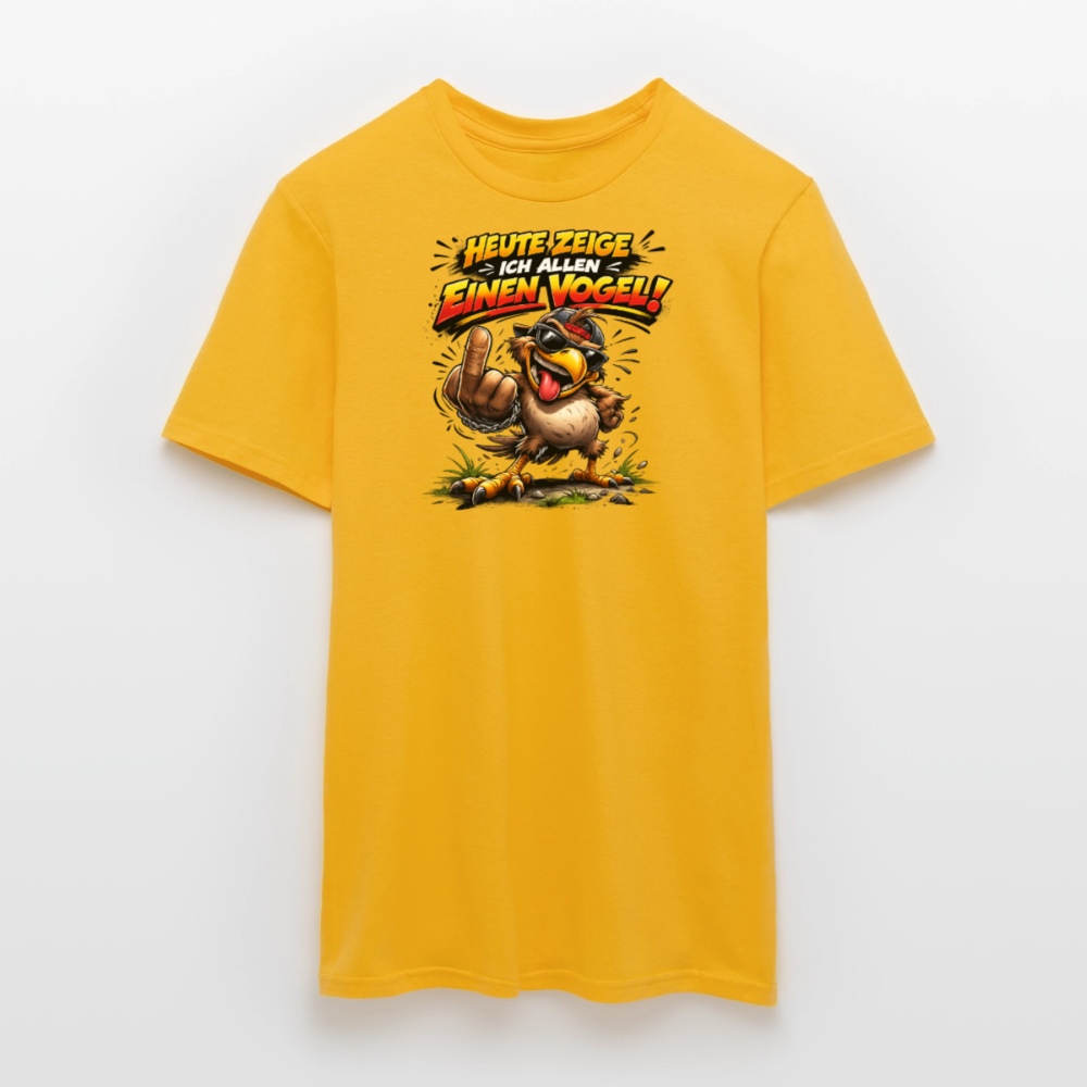 SSW2798 HEUTE ZEIGE ICH ALLEN EINEN VOGEL - Gelb