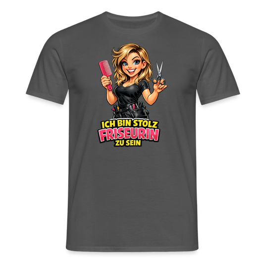 SSW2820 ICH BIN STOLZ FRISEURIN ZU SEIN - Anthrazit