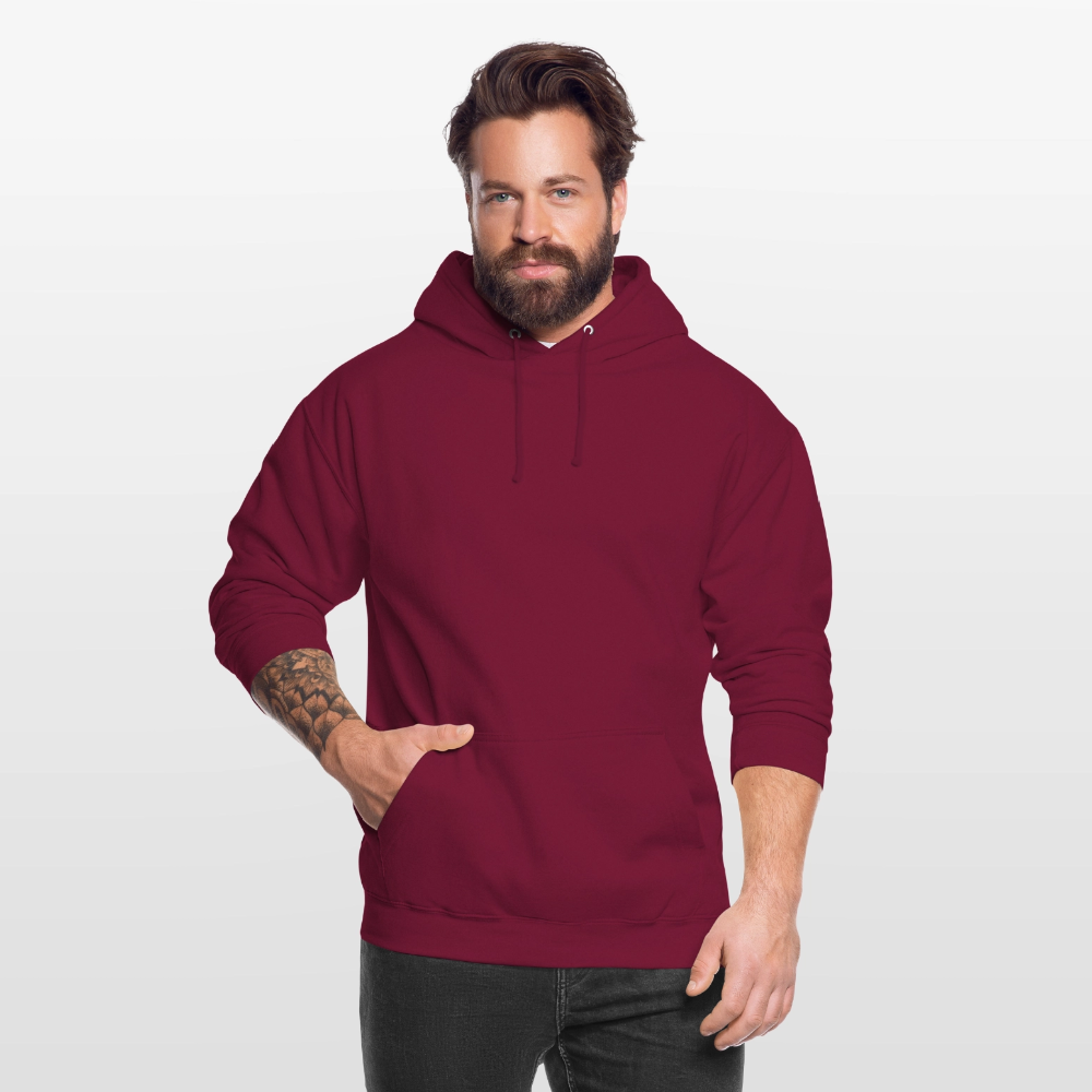 SSW2604 Zu Hause ist wo der Anker fällt Unisex Hoodie - Bordeaux