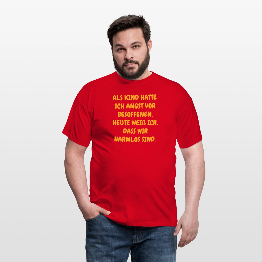 SSW2669ALS KIND HATTE ICH ANGST VOR BESOFFENEN. HEUTE WEIß ICH, DASS WIR HARMLOS SIND. - Rot
