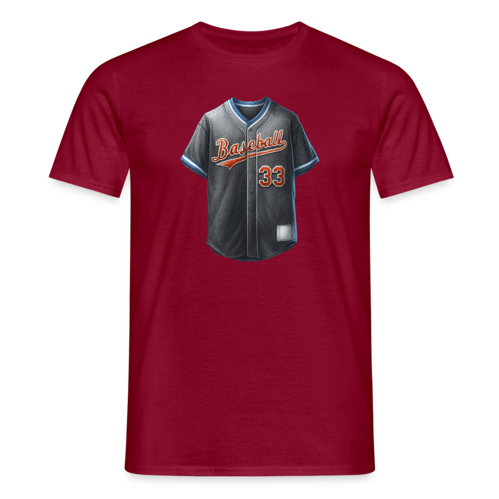 SSW2580Baseball Trikot - Ziegelrot