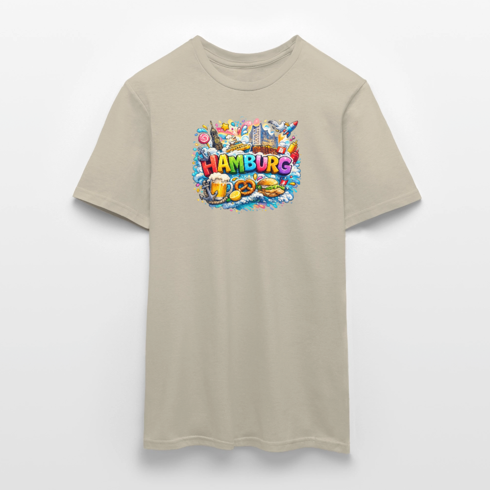 SSW2678Hamburg verrückt bunt - Sandbeige