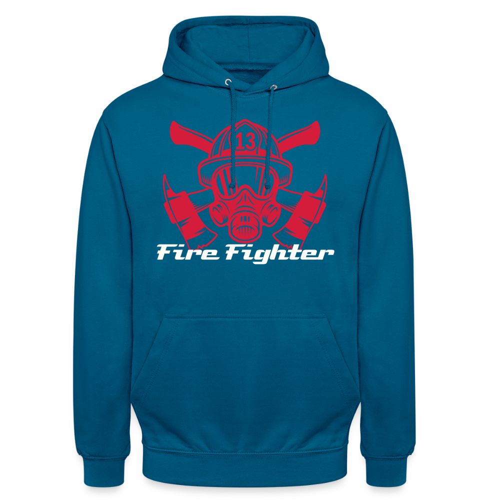SSW2603 Fire Fighter Unisex Hoodie - Tiefseeblau 