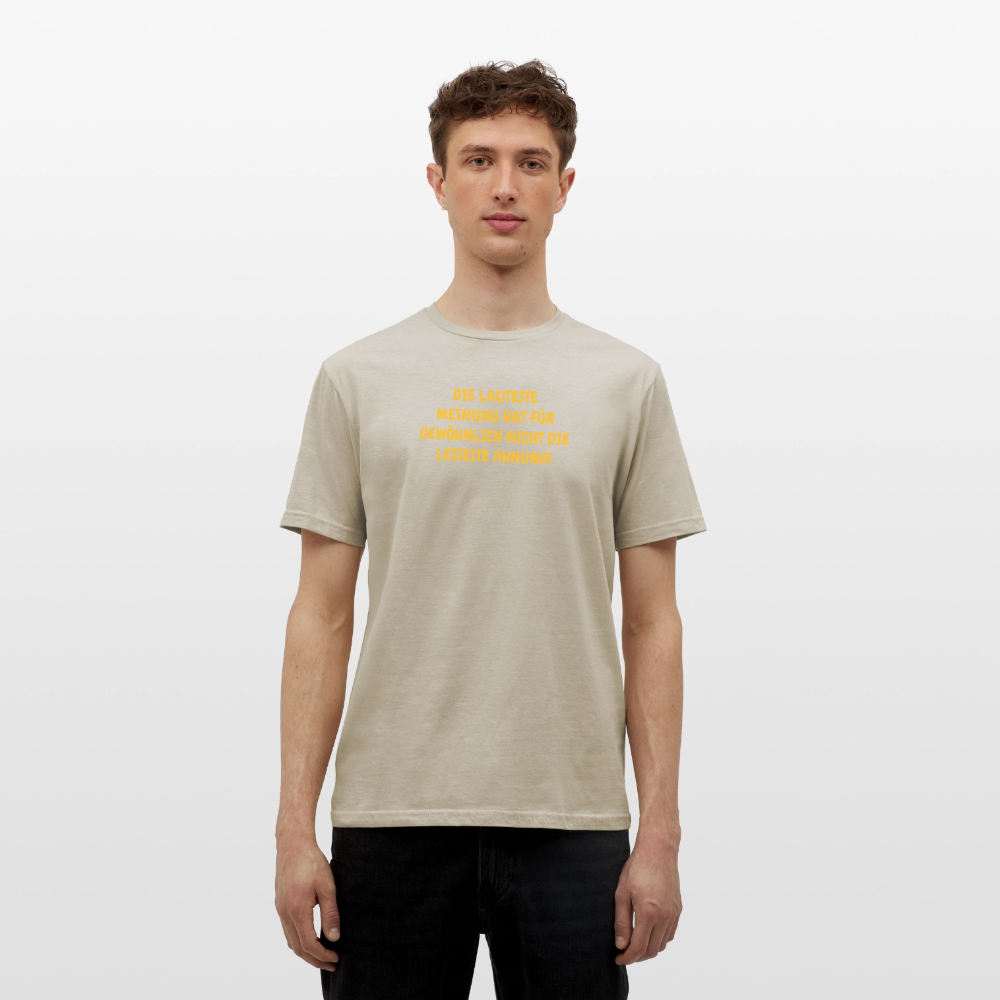 SSW2668DIE LAUTESTE MEINUNG HAT FÜR GEWÖHNLICH NICHT DIE LEISESTE AHNUNG! - Sandbeige