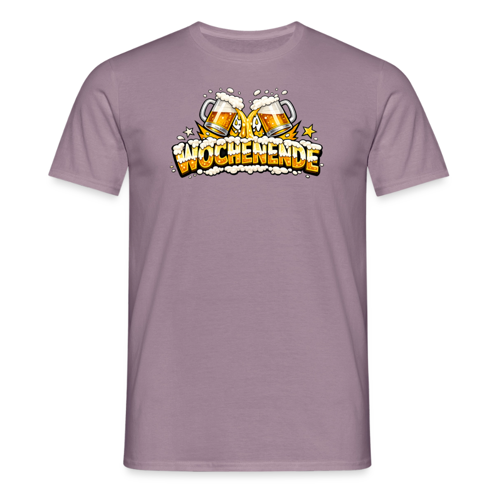 SSW2852WOCHENENDE BIER - Lilagrau 