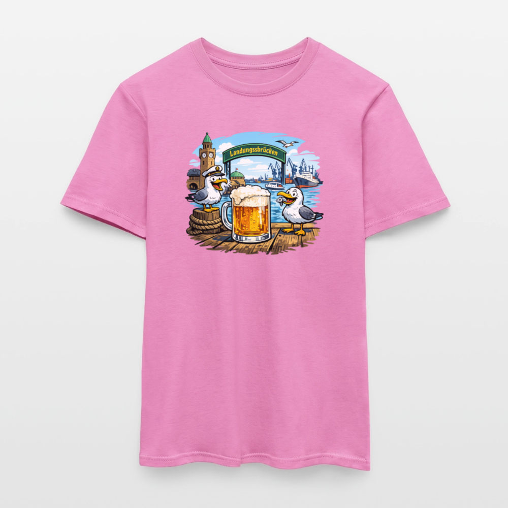 SSW2869Möwen Bier Landungsbrücken - Pink