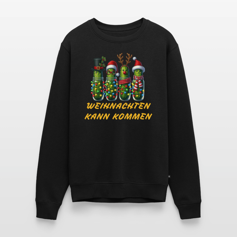 SSW2614WEIHNACHTEN KANN KOMMEN SWEATSHIRT - Schwarz