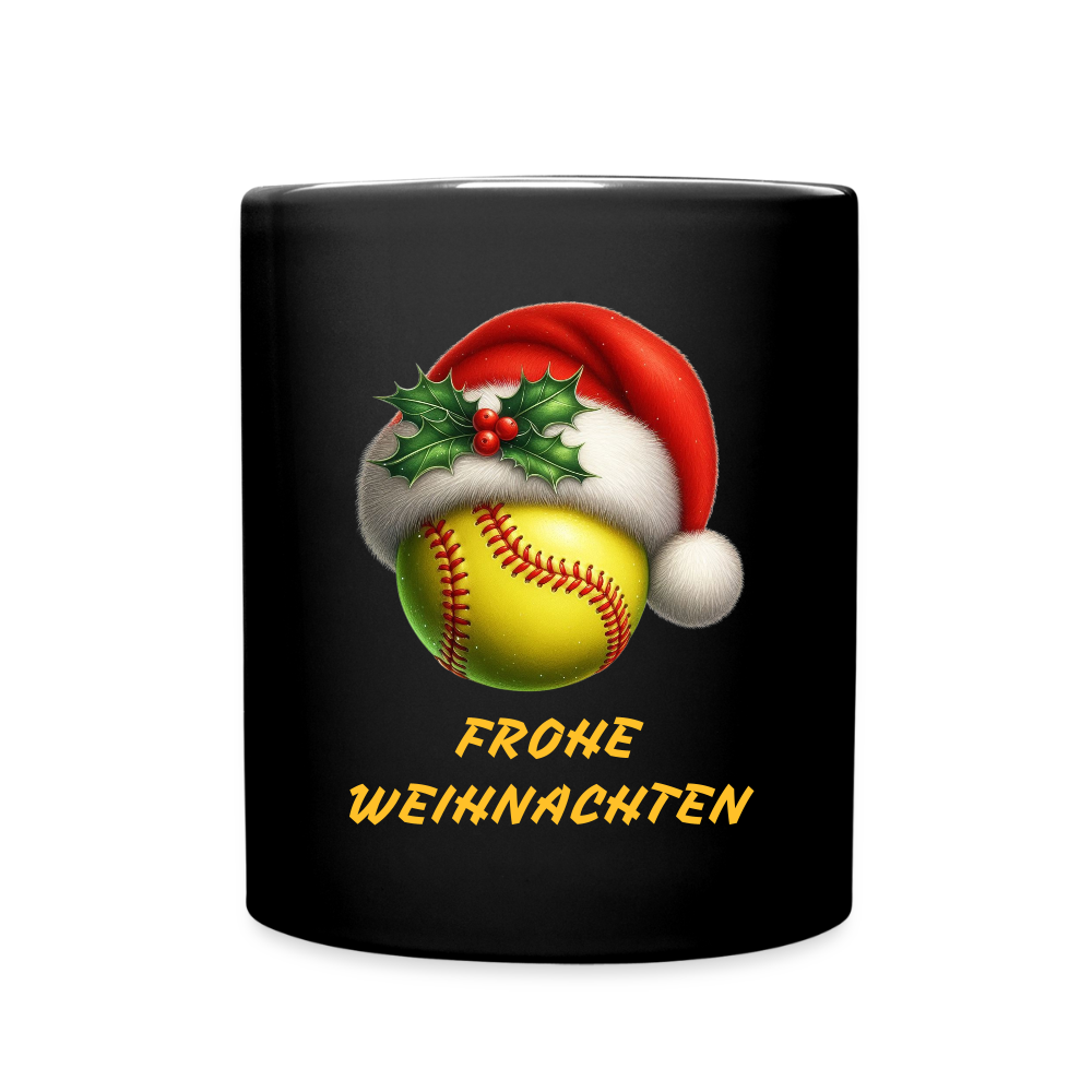 SSW2620FROHE WEIHNACHTEN KAFFEEBECHER TENNIS - Schwarz