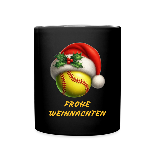 SSW2620FROHE WEIHNACHTEN KAFFEEBECHER TENNIS - Schwarz