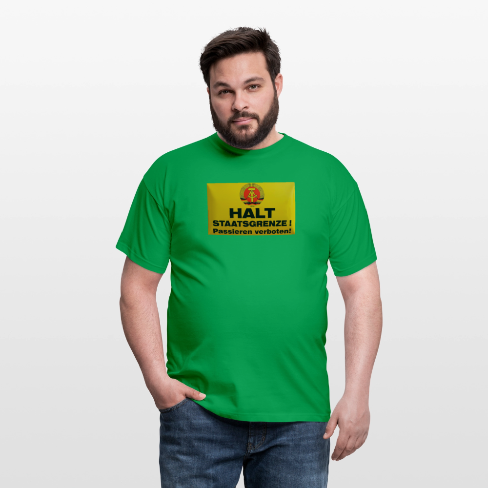 OSSI19 Tshirt HALT STAATSGRENZE - Kelly Green