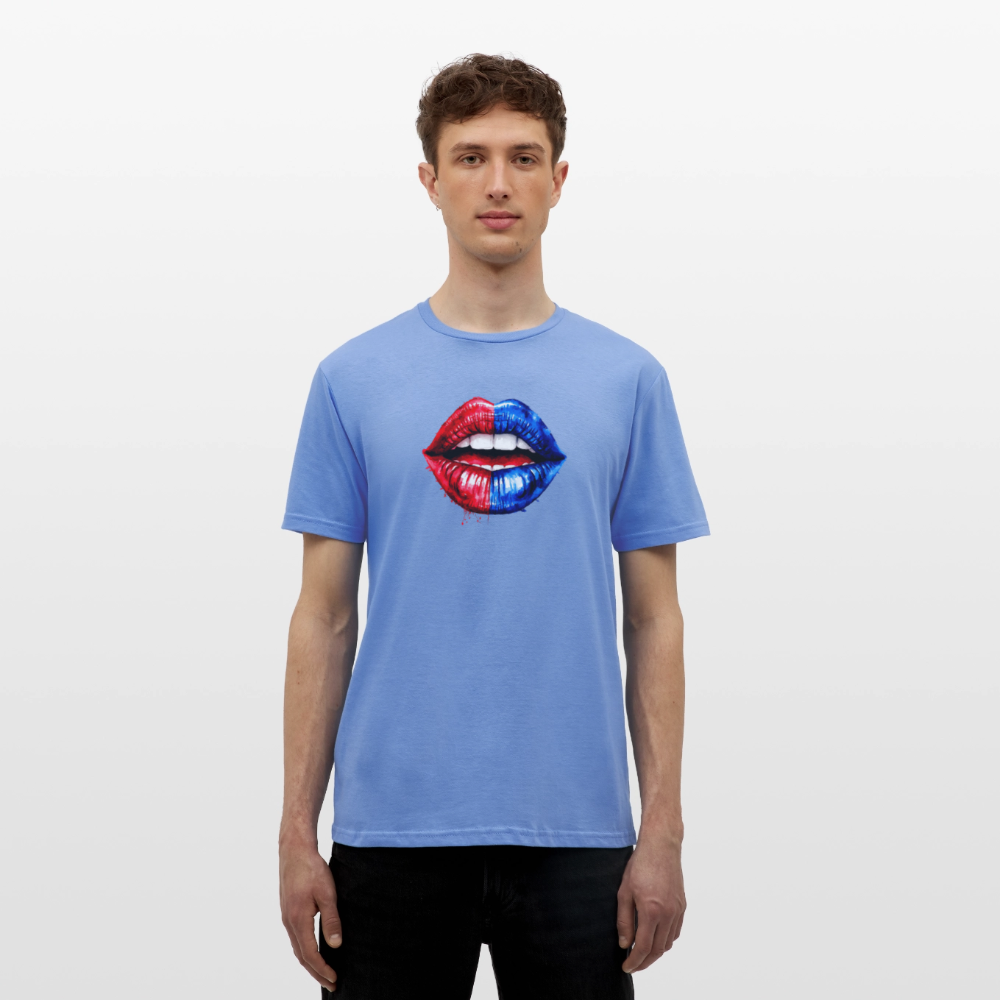 SSW2546Lippen-Mund USA - carolina blue