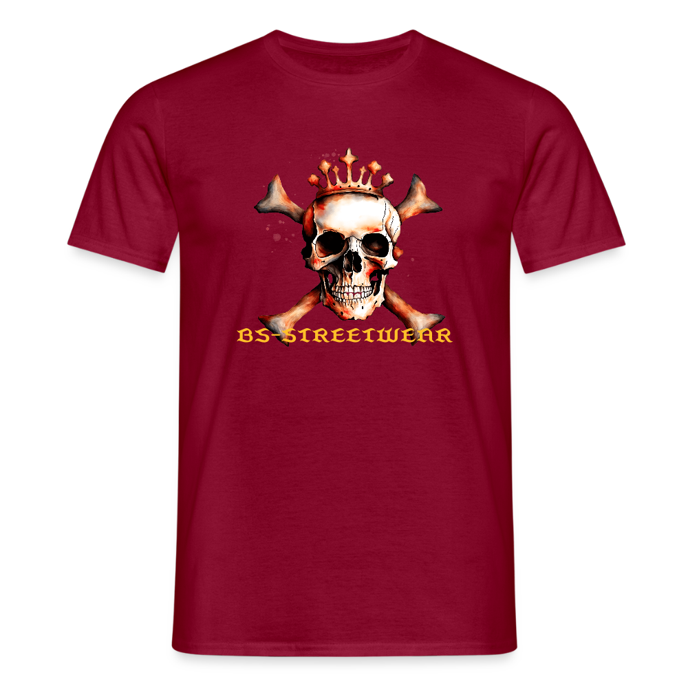 SSW2498Totenkopf BS Streetwear - Ziegelrot