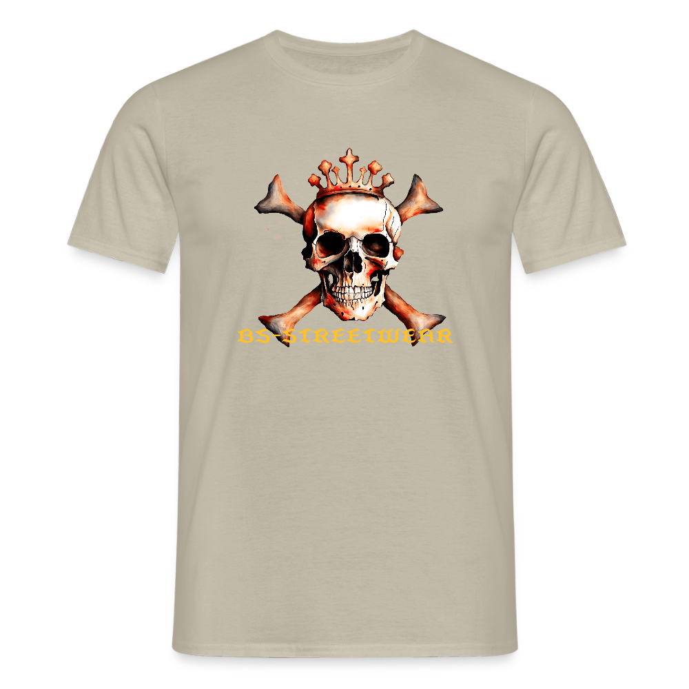 SSW2498Totenkopf BS Streetwear - Sandbeige