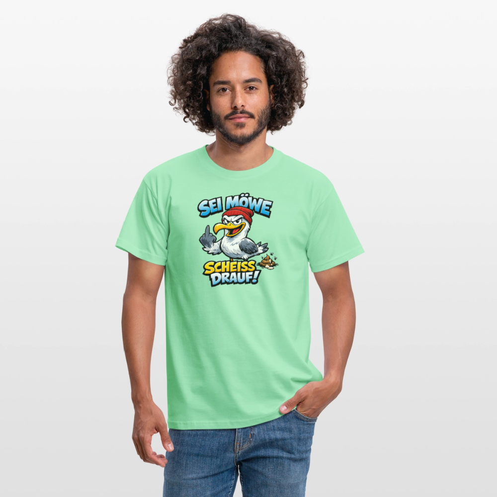 SSW2719SEI MÖWE SCHEISS DRAUF! - Mintgrün
