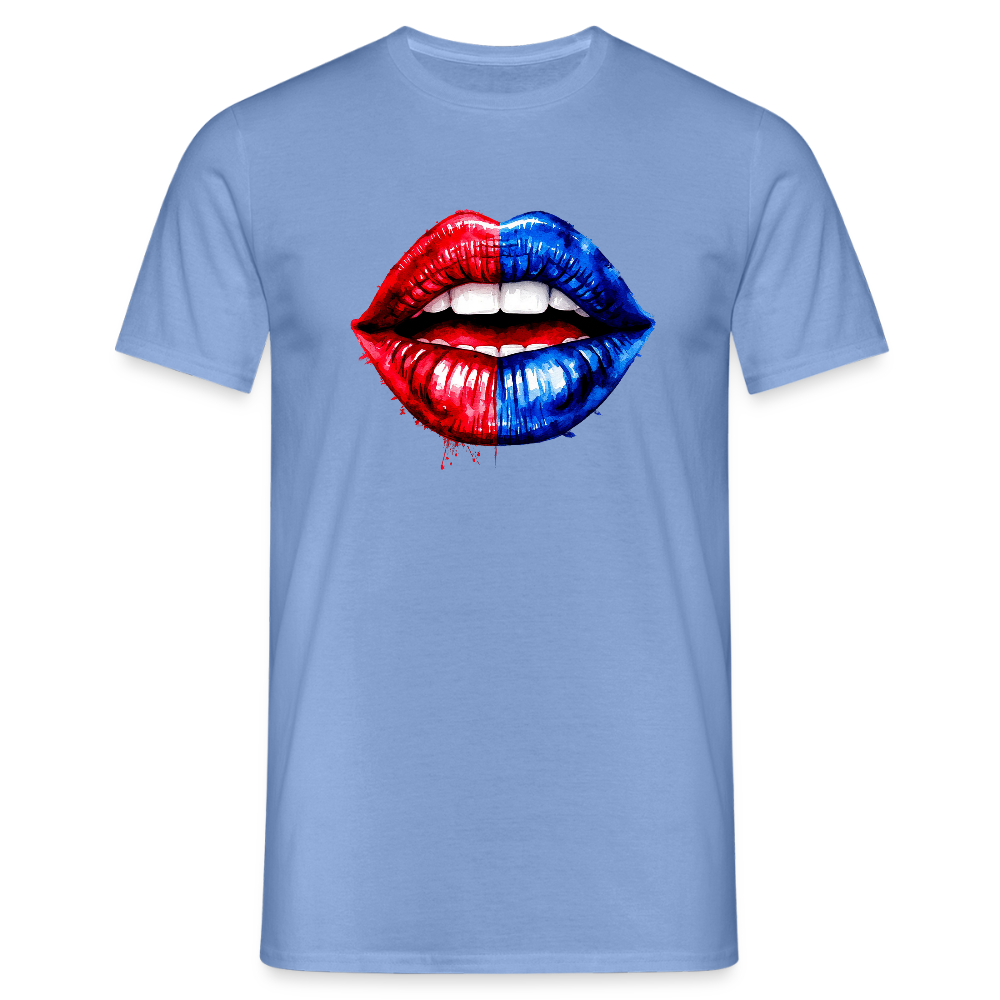 SSW2546Lippen-Mund USA - carolina blue