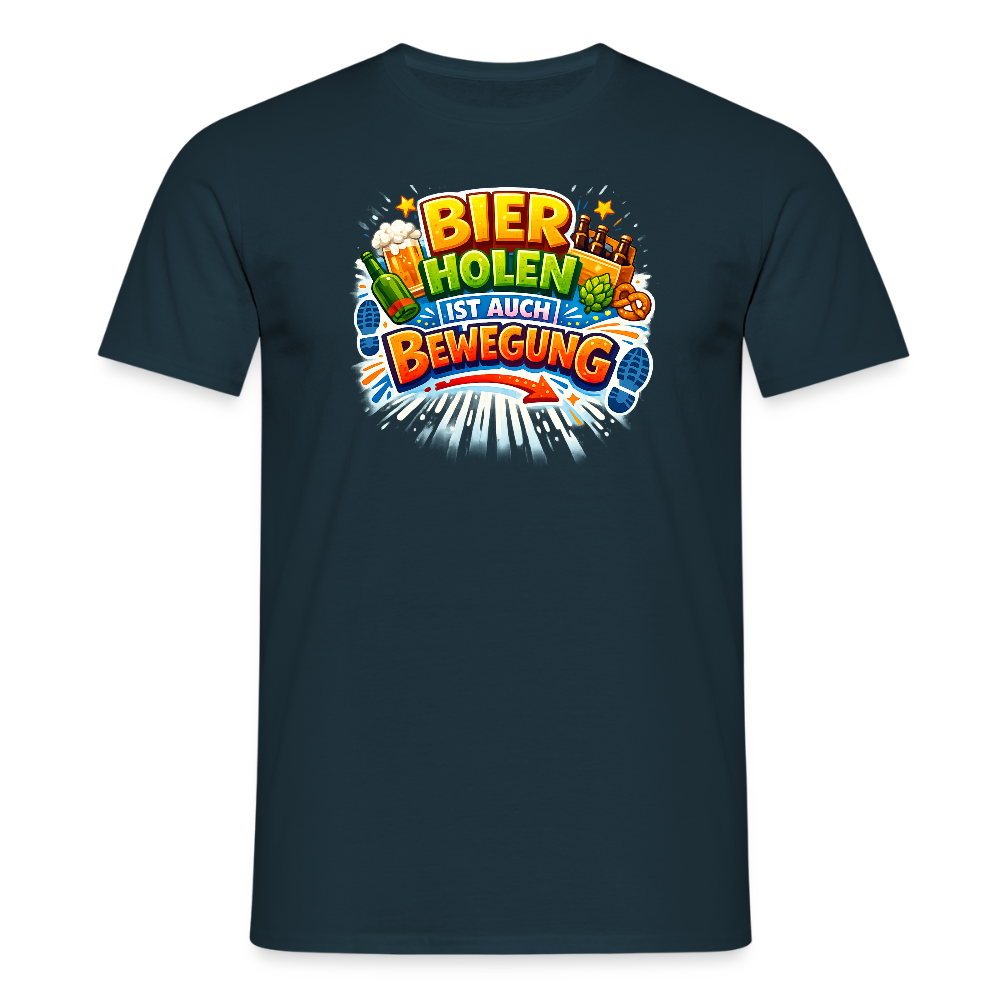 SSW2779 BIER HOLEN IST AUCH BEWEGUNG - Navy