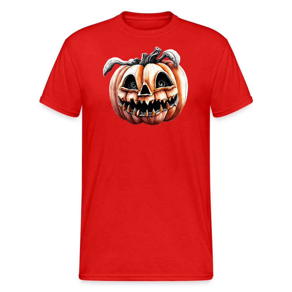 SSW2234 Bunter_Halloween-Kuerbis_mit_gruseligem_Gesicht - Rot