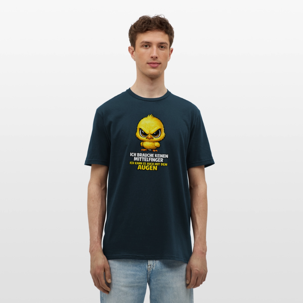 SSW2801 ICH BRAUCHE KEINEN MITTELFINGER ICH KANN ES AUCH MIT DEN AUGEN - Navy