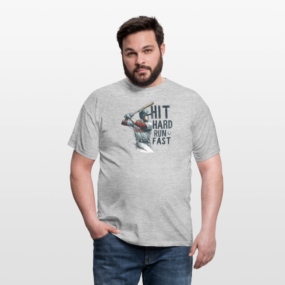 SSW2583 Baseball Hit - Grau meliert