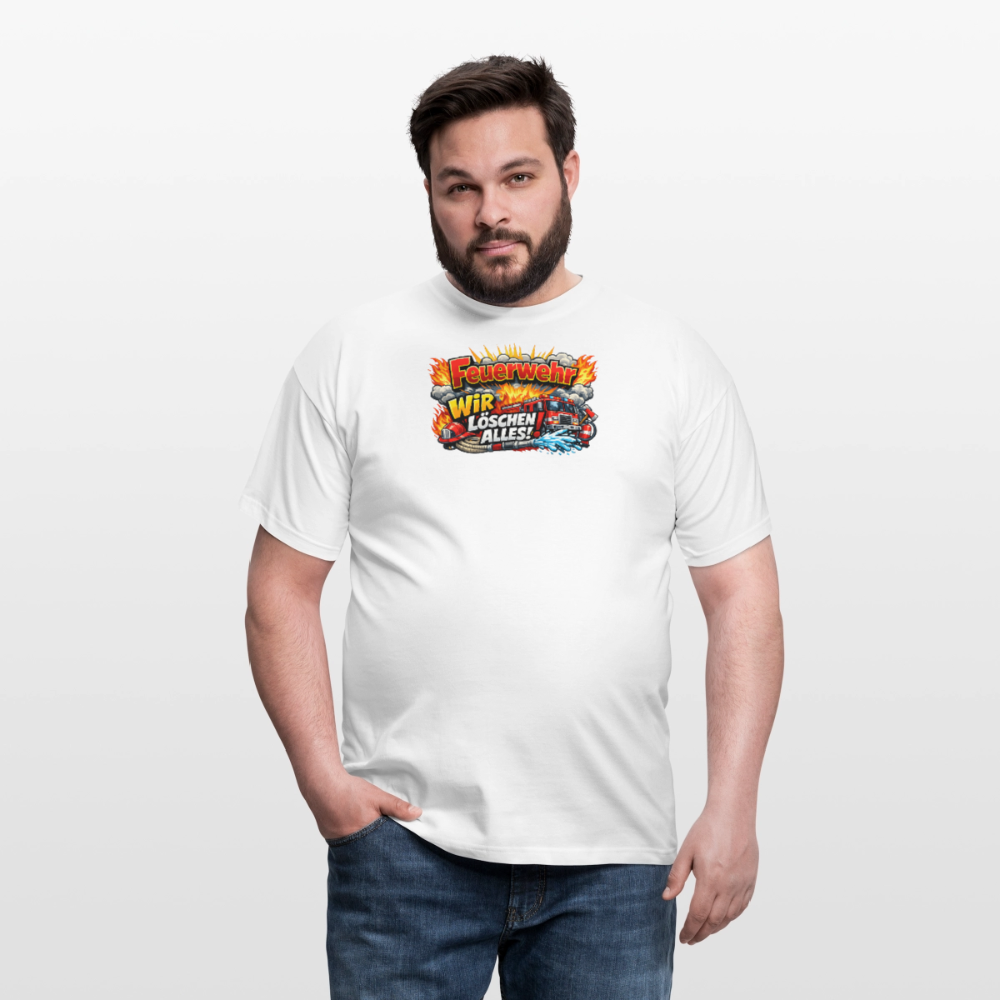 SSW2814 FEUERWEHR WIR LÖSCHEN ALLES - Weiß