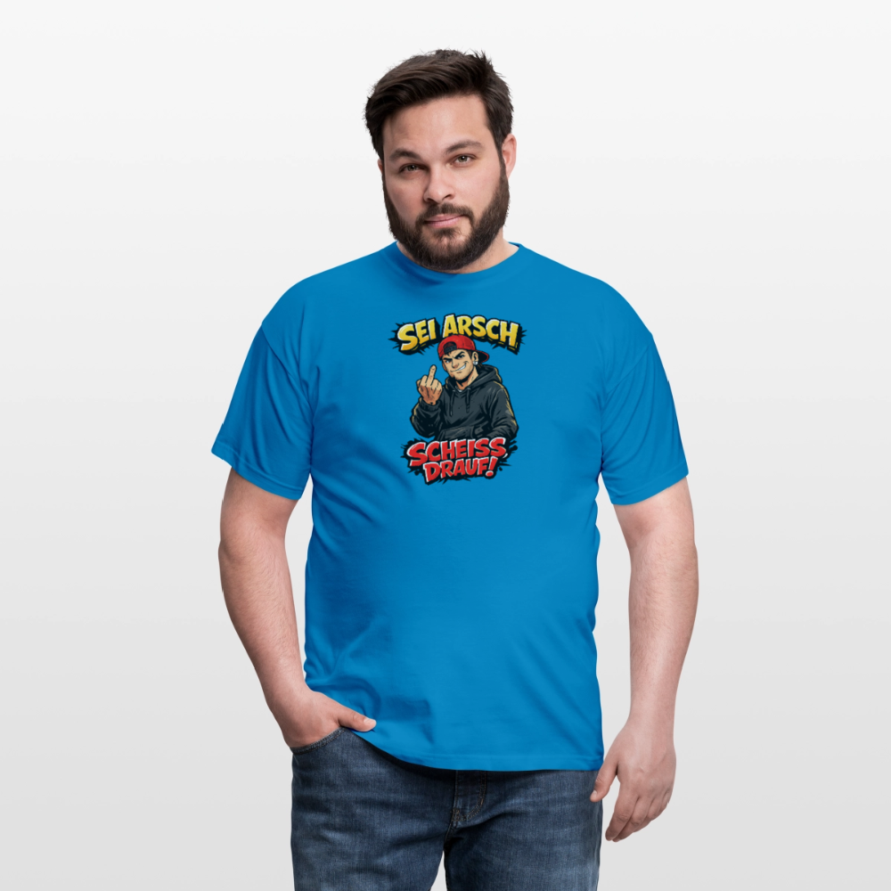 SSW2720 SEI ARSCH SCHEISS DRAUF! - Royalblau