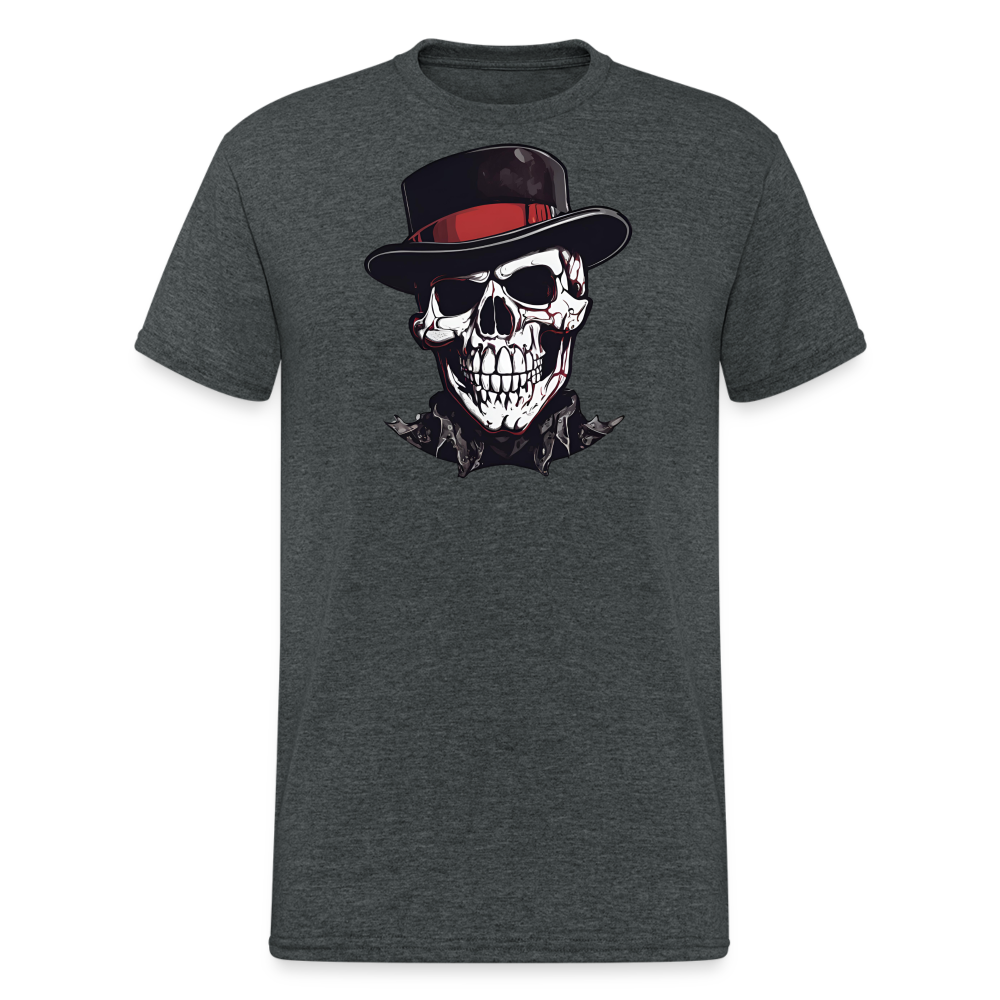 SSW2188 skull5 - Dunkelgrau meliert