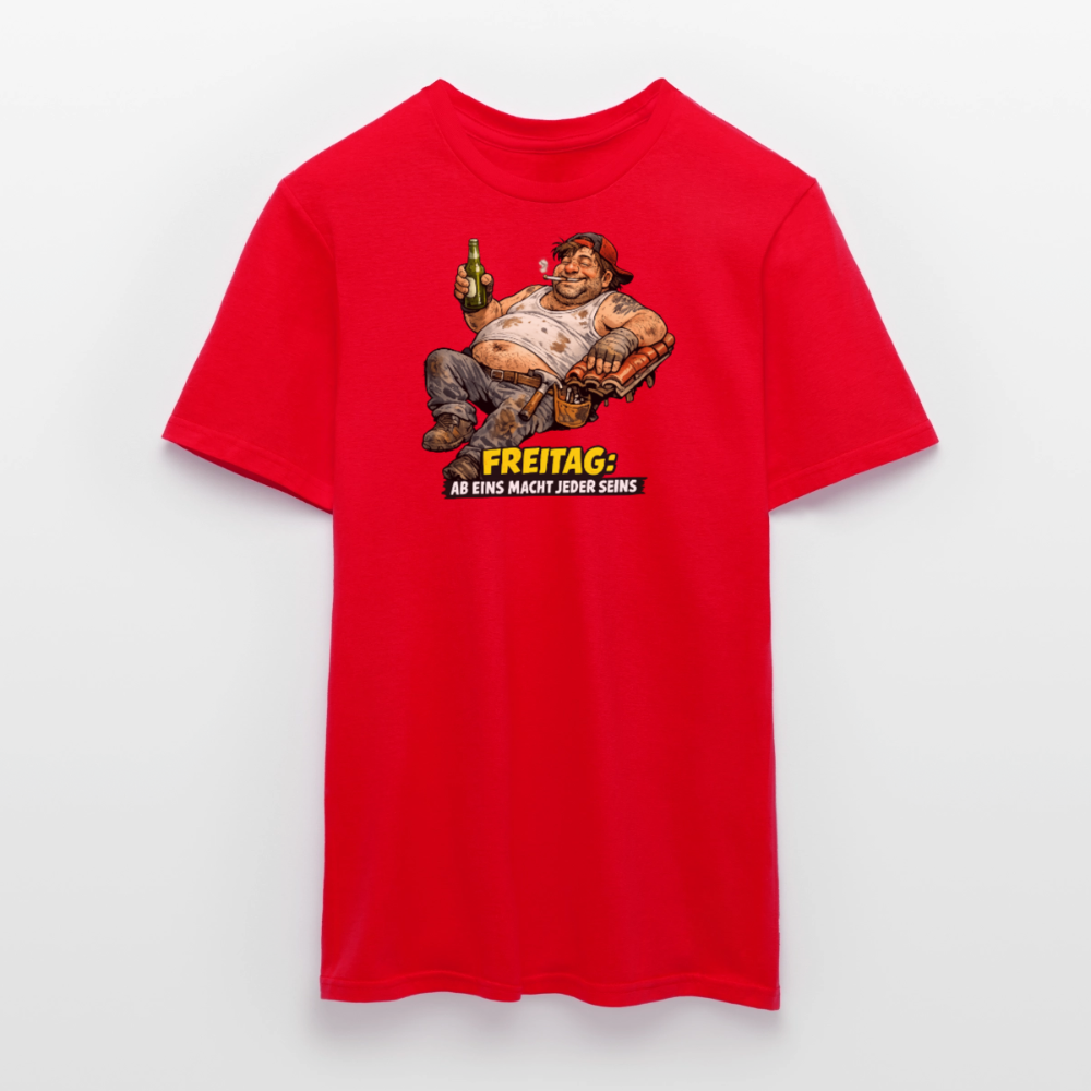 SSW2819 Dachdecker FREITAG: AB EINS MACHT JEDER SEINS - Rot
