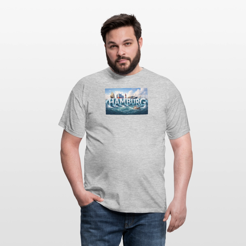 SSW2709 Hamburgerhafen - Grau meliert