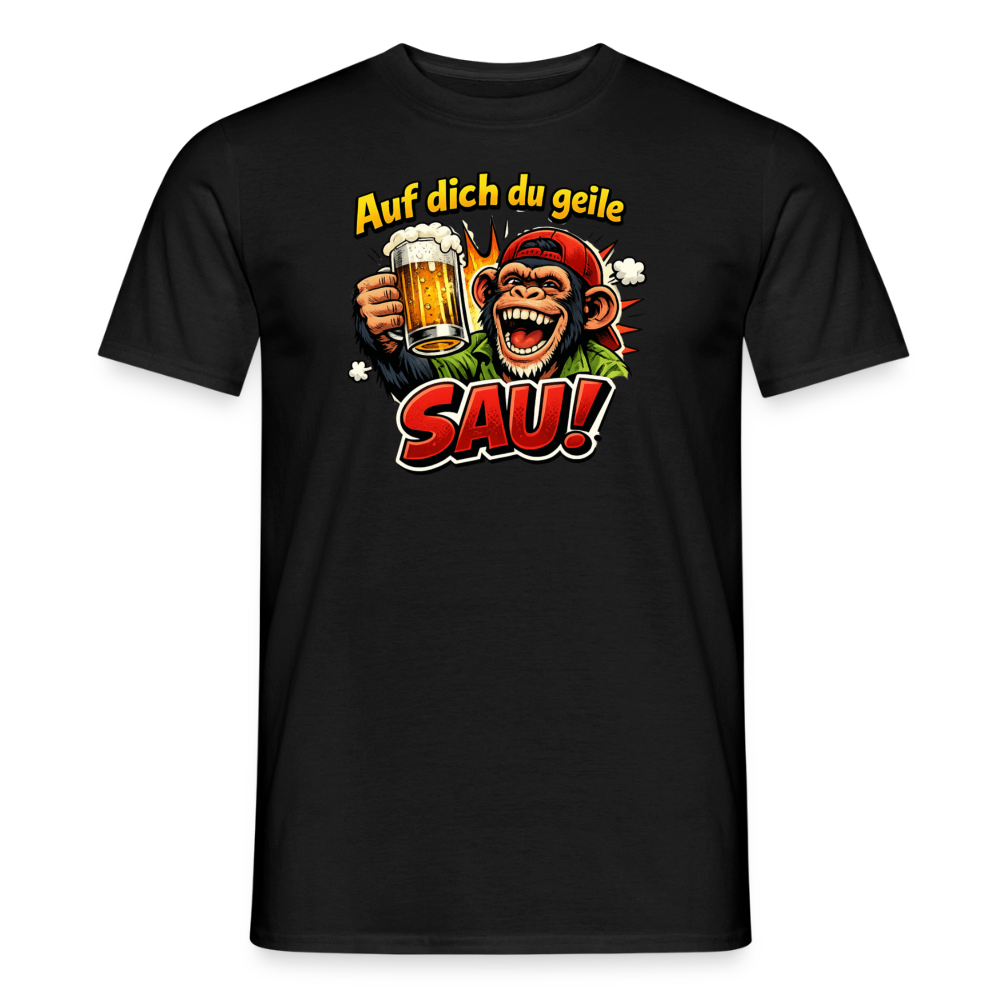 SSW2897Auf dich du geile SAU! - Schwarz