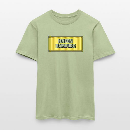 SSW2862Hafen Hamburg gelber Container 3 - Sage